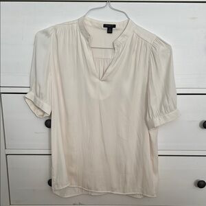 Cream Blouse by Ann Taylor